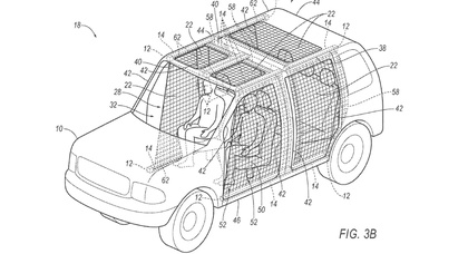 Ford is developing deployable door panels for SUVs, according to a new patent filing